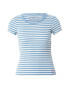 BDG Urban Outfitters Tricou albastru pastel / alb - Pled.ro