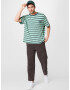 BDG Urban Outfitters Tricou bleumarin / galben deschis / verde smarald / verde mentă - Pled.ro