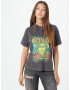 BDG Urban Outfitters Tricou 'INNER PEACE' galben / gri închis / verde jad / roz - Pled.ro