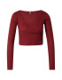 BDG Urban Outfitters Tricou roșu burgundy - Pled.ro