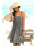 BEACH TIME Rochie de plaja gri taupe - Pled.ro