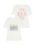 BEACH TIME Tricou mai multe culori / alb - Pled.ro