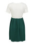 Bebefield Rochie 'Gemma' verde / alb - Pled.ro