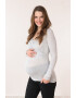 BELLYBUTTON Tricou 'Laila' gri amestecat - Pled.ro