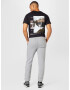 Ben Sherman Pantaloni gri amestecat / negru / alb - Pled.ro