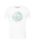 Ben Sherman Tricou albastru deschis / verde / verde pin / roz deschis / alb - Pled.ro