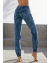 BENCH Pantaloni albastru denim - Pled.ro