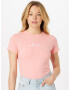 BENCH Tricou 'Abelia' rosé / alb - Pled.ro