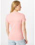 BENCH Tricou 'Abelia' rosé / alb - Pled.ro