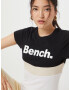 BENCH Tricou 'JAYJAY' roz pudră / negru / alb - Pled.ro