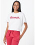 BENCH Tricou 'KAY' roz închis / alb - Pled.ro