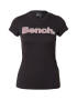 BENCH Tricou 'LEORA' roșu merlot / negru / alb - Pled.ro