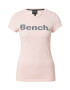 BENCH Tricou 'LEORA' roz / negru / alb - Pled.ro