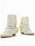 Bershka Botine bej - Pled.ro