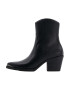 Bershka Botine negru - Pled.ro