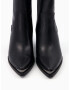 Bershka Botine negru - Pled.ro