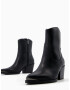 Bershka Botine negru - Pled.ro