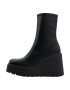 Bershka Botine negru - Pled.ro