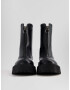 Bershka Botine negru - Pled.ro