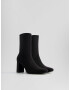 Bershka Botine negru - Pled.ro