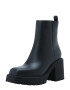 Bershka Botine negru - Pled.ro