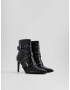 Bershka Botine negru - Pled.ro