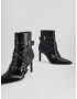 Bershka Botine negru - Pled.ro