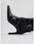 Bershka Botine negru - Pled.ro