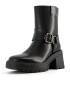 Bershka Botine negru - Pled.ro