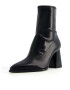 Bershka Botine negru - Pled.ro