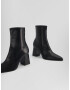 Bershka Botine negru - Pled.ro