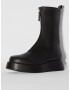 Bershka Botine negru - Pled.ro