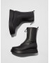 Bershka Botine negru - Pled.ro