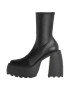 Bershka Botine negru - Pled.ro