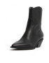 Bershka Botine negru - Pled.ro