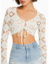 Bershka Bolero crem - Pled.ro