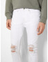 Bershka Jeans alb denim - Pled.ro