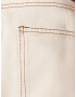 Bershka Jeans alb natural - Pled.ro