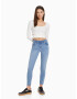 Bershka Jeans albastru - Pled.ro