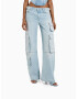 Bershka Jeans albastru denim - Pled.ro