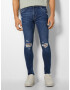 Bershka Jeans albastru denim - Pled.ro