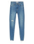 Bershka Jeans albastru denim - Pled.ro