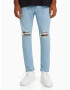 Bershka Jeans albastru denim - Pled.ro