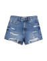 Bershka Jeans albastru denim / alb - Pled.ro