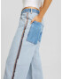 Bershka Jeans albastru denim / albastru deschis - Pled.ro