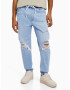 Bershka Jeans albastru deschis - Pled.ro