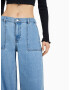 Bershka Jeans albastru deschis - Pled.ro