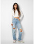 Bershka Jeans albastru deschis - Pled.ro