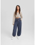 Bershka Jeans albastru porumbel - Pled.ro