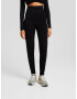 Bershka Leggings negru - Pled.ro